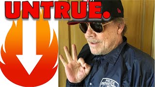 I AM FORCED TO RETRACT WHAT I SAID ABOUT MARK HAMILL AND APOLOGIZE.