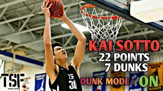 KAI SOTTO GOES ON DUNK FEST IN METRO CLASSIC | TSF vs LAKEWOOD HS