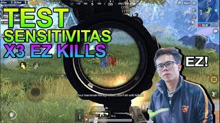 TEST SENSITIVITAS BENNY MOZA AUTO 9 KILLS??? GAMEPLAY PUBG MOBILE