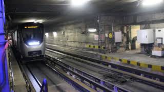 MONTREAL METRO AZUR SWITCHING AT ANGRIGNON