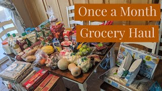 Massive Grocery Haul | ONCE A MONTH GROCERY SHOPPING