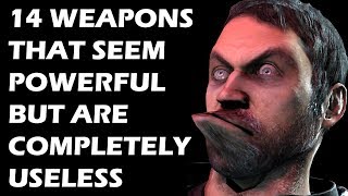 14 Weapons That Seem Powerful But Are Completely USELESS