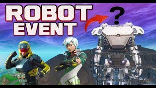 FORTNITE ROBOT EVENT WATCH UPDATE - NO HEAD ADDED - LIVE COUNTDOWN - CUSTOM GAMES WITH SUBS