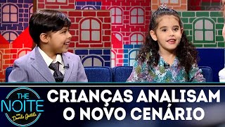 Leite Show: Crianças analisam o novo cenário | The Noite (04/07/18)