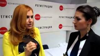 Наташа Закхайм и Эльвира Аль-Ева на Инфоконференции 2014