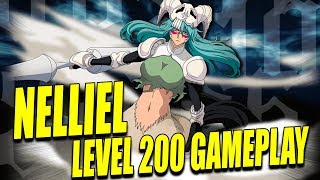 NEW (Mind) NELLIEL LEVEL 200 GAMEPLAY and BUILDS Bleach Brave Souls