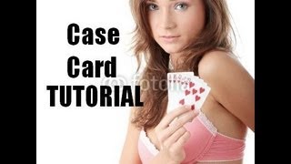 Trucco con le carte spiegazione Case card TUTORIAL card trick