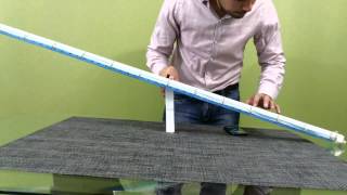 Movimiento rectilíneo uniforme, laboratorio casero.