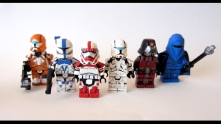 FAN REVIEW! Custom LEGO: Star Wars Clone Commando - 501st - Shock Trooper.