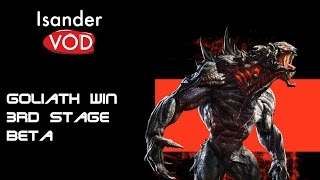 Evolve Gameplay Walkthrough PL Technical Beta - Goliath full Evolved 3rd stage win