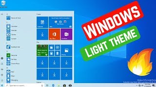 How To Enable Light Theme In Windows 10