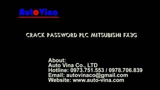 Crack password PLC Mitsubishi FX3G