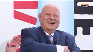 André Santini dans "La revue de presse" sur Paris Première