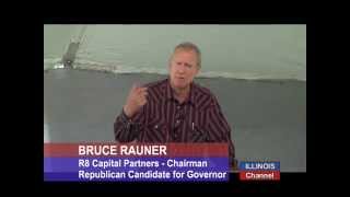 Bruce Rauner (R) Candidate for Gov, discusses Policy Positions