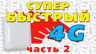 И опять ускоряем 4G интернет. Антенна PETRA BB MIMO 2x2