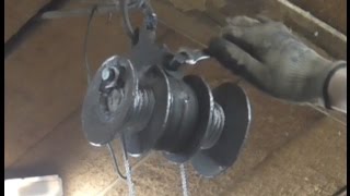 Лебёдка своими руками из камазовской трещотки