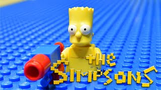 "Simpsons on beach" Lego Simpsons animation