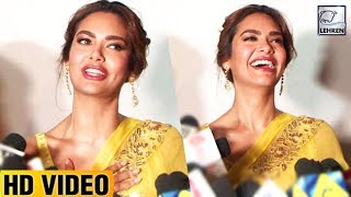Esha Gupta's DIRTY Conversation With Reporter | LehrenTV