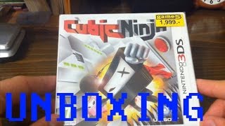 OCG Unboxing - Cubic Ninja - Homeberw Exploit Nintendo 3DS Game