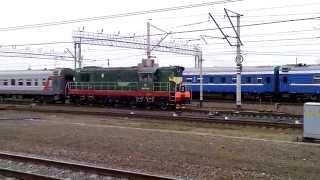 Тепловоз ЧМЭ3-6746 с пассажирским