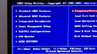 MSI P35 NEO BIOS OPTIONS