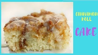 Cinnamon Roll Cake