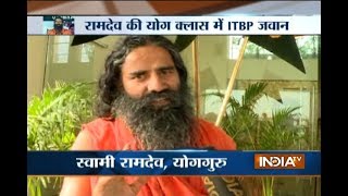 Greater Noida: Baba Ramdev organises 7-day Yoga camp for ITBP Jawans