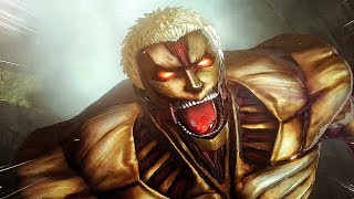 Attack on Titan 2 Final Battle - Reiner, Armored Titan Boss Fight (Season 3)