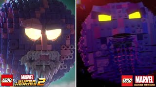 LEGO Marvel Superheroes 2 vs LEGO Marvel Super Heroes Characters (Side by Side Comparison) Part 5