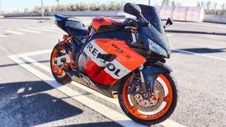 Последний тест драйв спортухи. Honda CBR 1000 Fire Blyad'