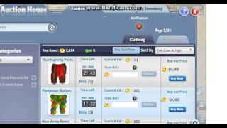 Yoworld How Auction House works