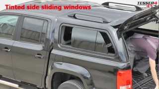 At www.accessories-4x4.com: VW Amarok ABS canopy off road 4x4 accessories volkswagen hard top vs