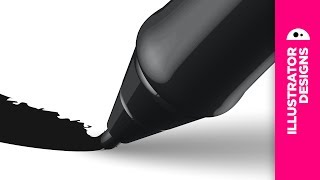 Adobe Illustrator // create 3D pen