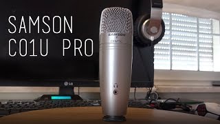 Настройки микрофона SAMSON C01U PRO
