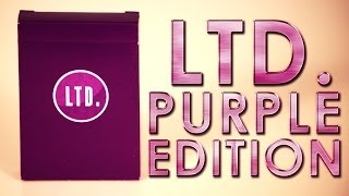 Deck Review - LTD Purple Edition Playing Cards [HD]