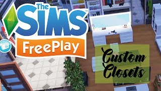 The Sims Freeplay Custom Closets Hobby Event Walkthrough // Early Access