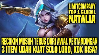 Hal Yang Gw Pelajari Dari Top 1 Global NATALIA LIMITCOMPANY • Mobile Legends Indonesia