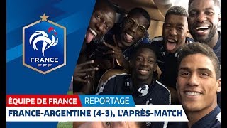 Equipe de France : France-Argentine, l'après-match des Bleus I FFF 2018