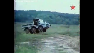 LuAZ 967 4x4 and 6x6 in action
