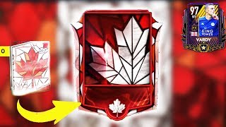 CANADA DAY PACK OPENING & 97 H2H VARDY HUNT! FIFA MOBILE 19