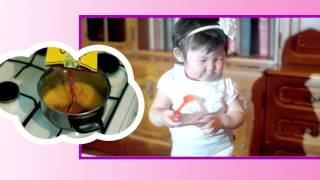 Alexa играет в повара/ Alexa plays the cook.