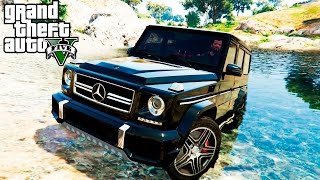 РЕАЛЬНАЯ ЖИЗНЬ В GTA 5 - КУПИЛ MERCEDES G65 AMG! ПРОВЕРЯЕМ ГЕЛИК НА ПРОХОДИМОСТЬ! ?ВОТЕР