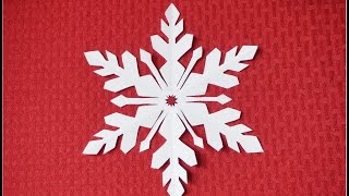 Paper Snowflake 2- Detailed tutorial-  intermediate level - Can YOU do it?