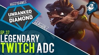 Legendary TWITCH ADC - Unranked to Diamond - Episode 37