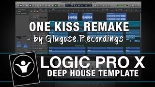 Calvin Harris feat Dua Lipa - One Kiss Logic Pro X Template Cover Project