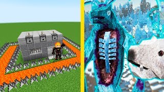НОЧЬ В ЛЕСУ-СТРАШНООО!!!! - МОНСТРЫ В МАЙНКРАФТ - ТРОЛЛИНГ 100% МУЛЬТИК ЛОВУШКИ  MINECRAFT