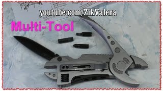 Мульти инструмент Multi-Tool 5 в 1 для выживания. Обзор, Тест посылка