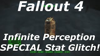 Fallout 4 Unlimited / Infinite Perception SPECIAL Stat Glitch After Patch 1.2! (Fallout 4 Glitches)