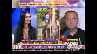Renata l-a şantajat pe Leo de la Strehaia!