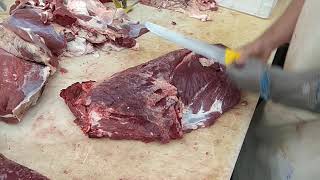 boning of beef collar-    Обвалка яловичого ошейка